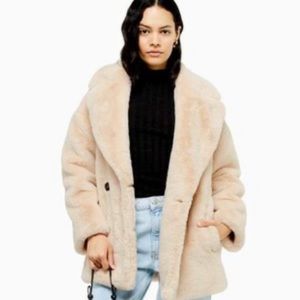 Top shop Faux Fur Coat